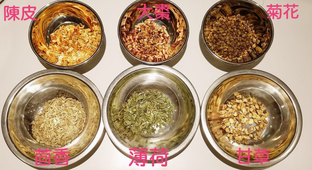 漢方茶インフルよけの生薬